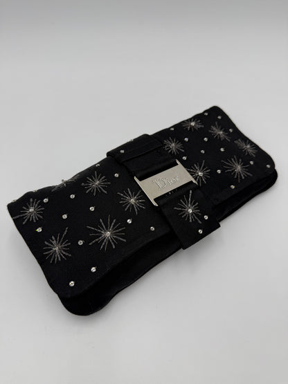 Christian Dior Fireworks Pouch Limited Edition 2004 by John Galliano Black