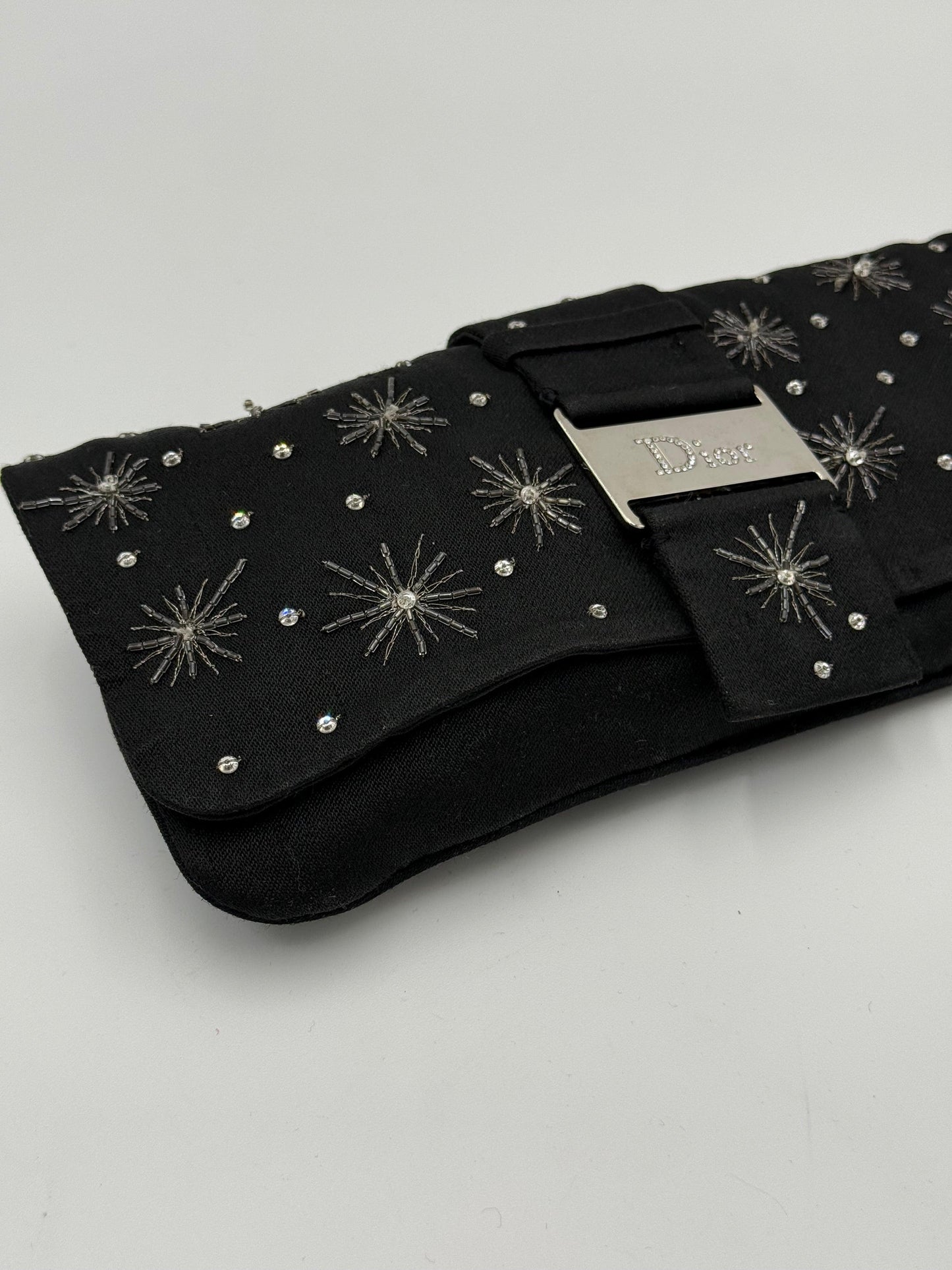 Christian Dior Fireworks Pouch Limited Edition 2004 by John Galliano Black