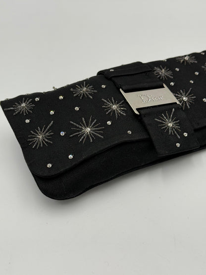 Christian Dior Fireworks Pouch Limited Edition 2004 by John Galliano Black