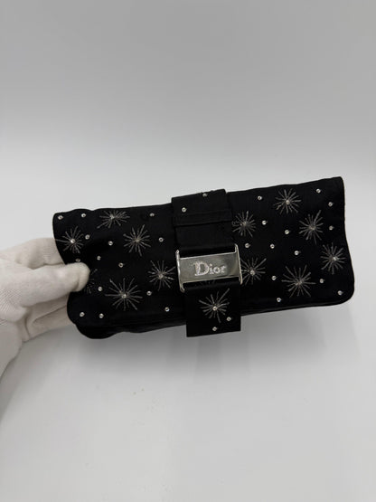 Christian Dior Fireworks Pouch Limited Edition 2004 by John Galliano Black
