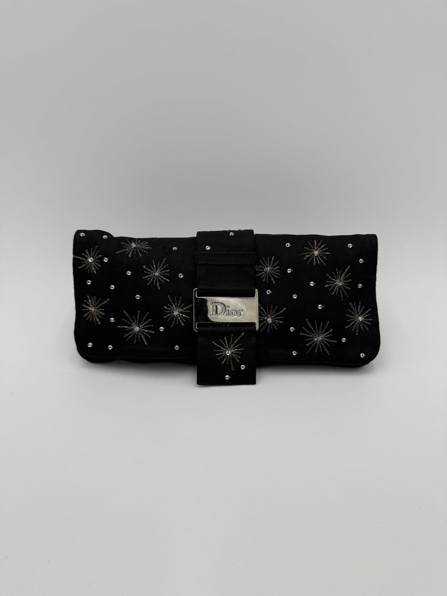Christian Dior Fireworks Pouch Limited Edition 2004 by John Galliano Black