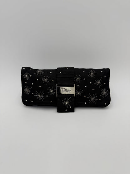 Christian Dior Fireworks Pouch Limited Edition 2004 by John Galliano Black
