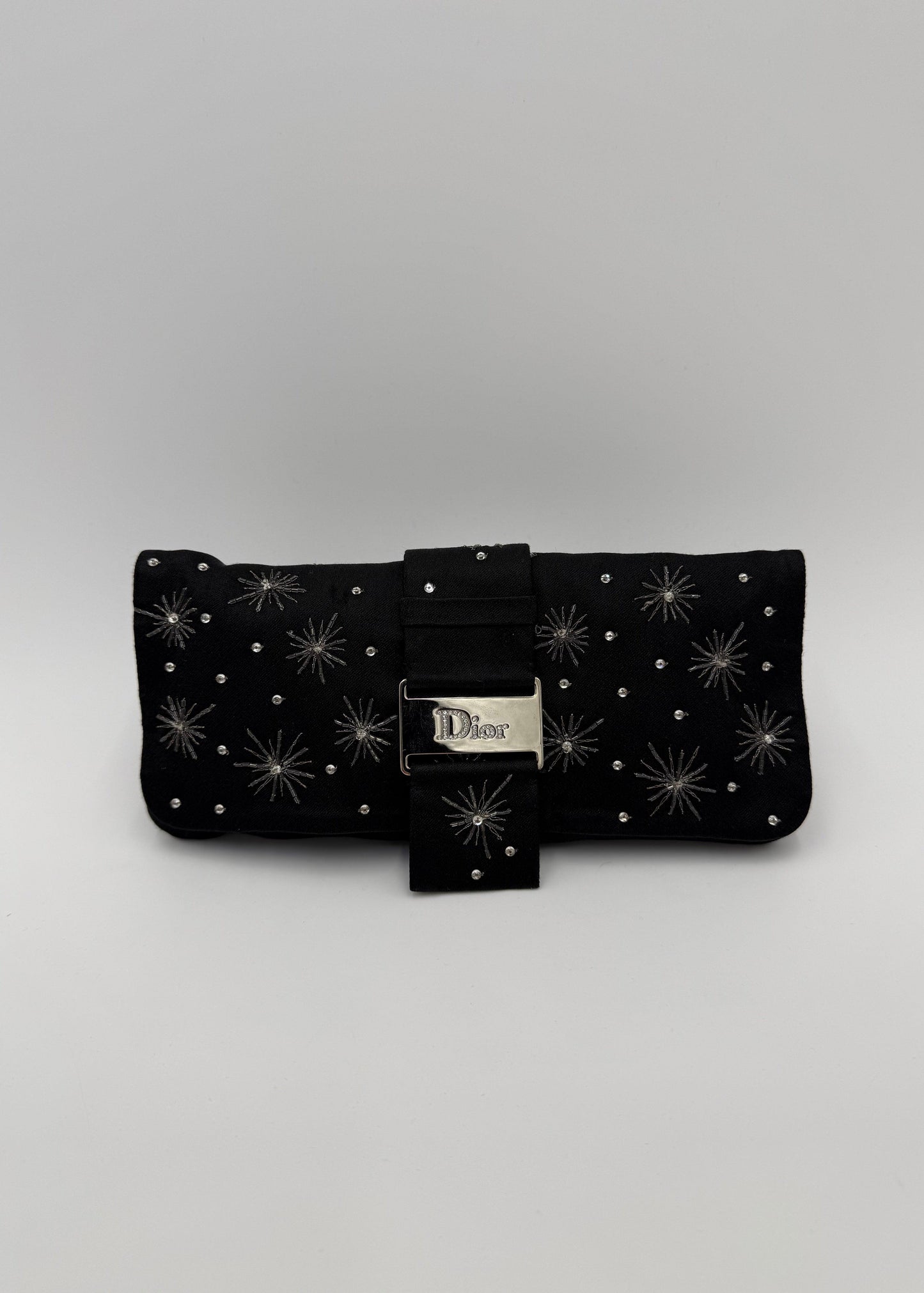 Christian Dior Fireworks Pouch Limited Edition 2004 by John Galliano Black
