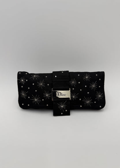 Christian Dior Fireworks Pouch Limited Edition 2004 by John Galliano Black