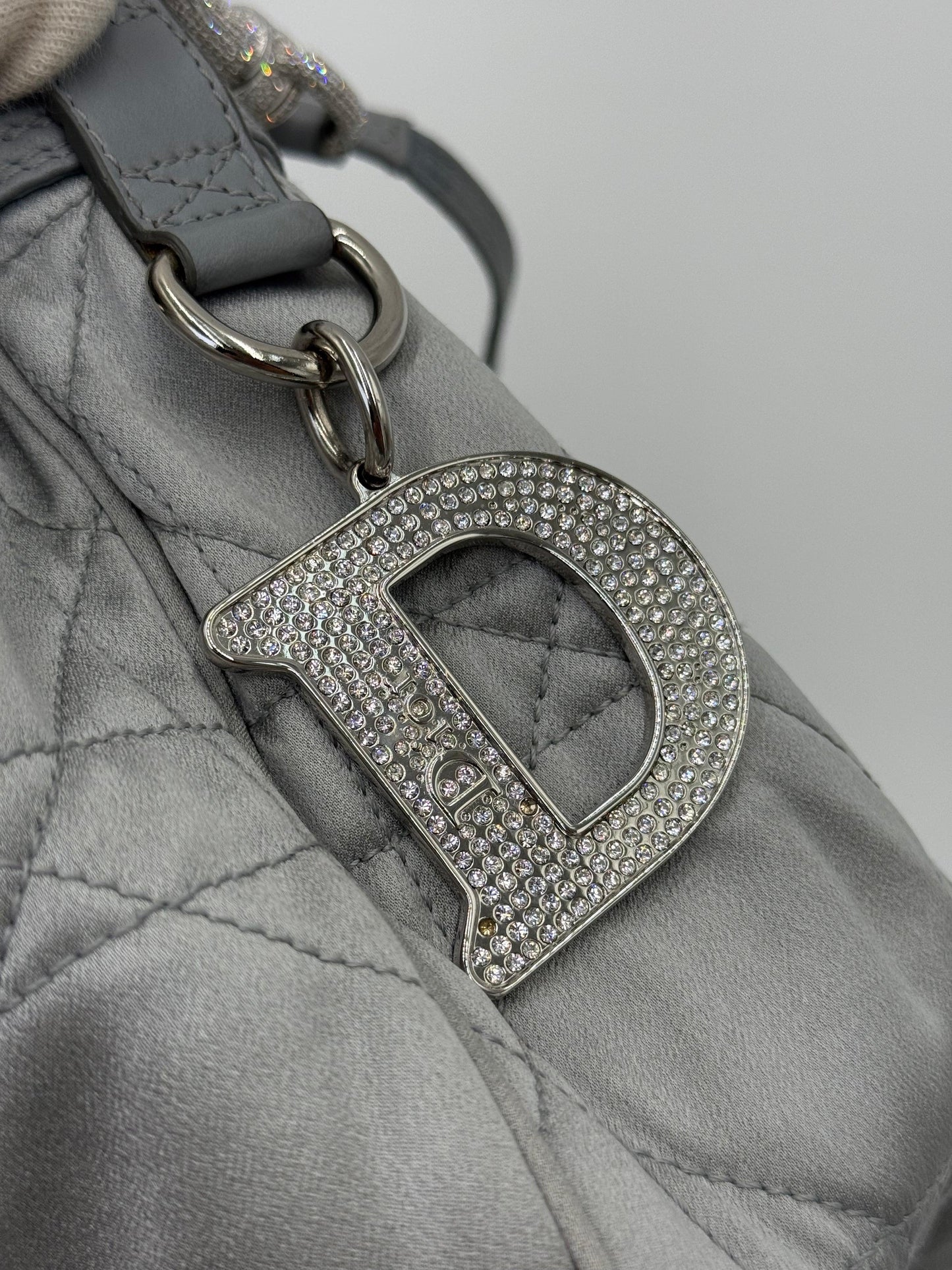 Christian Dior Secchiello Vintage Cannage Limited Edition by John Galliano Argento