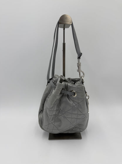 Christian Dior Secchiello Vintage Cannage Limited Edition by John Galliano Argento