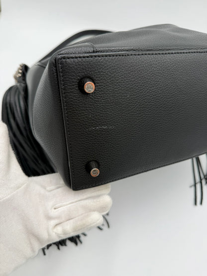 Christian-Louboutin-Borsa-Eloise-a-Spalla-con-Borchie-e-Frange-Nera-68355857383748 - Pally Vintage Closet