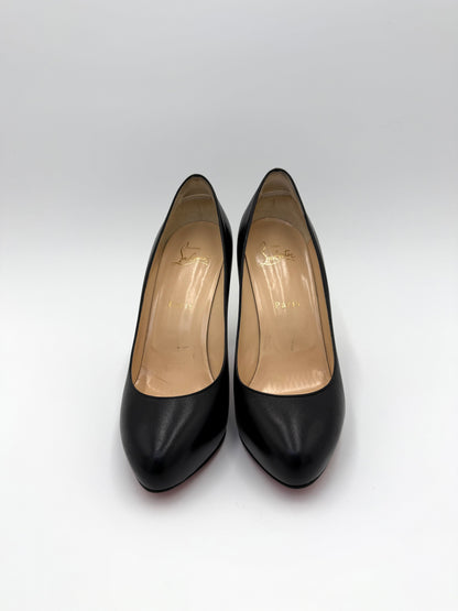 Christian Louboutin Décolleté in Pelle con Plateau Interno Nere - Pally Vintage Closet