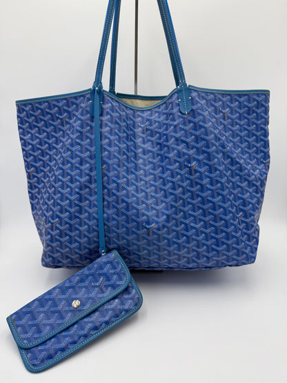 Goyard Borsa Saint Louis GM Blu Goyardine