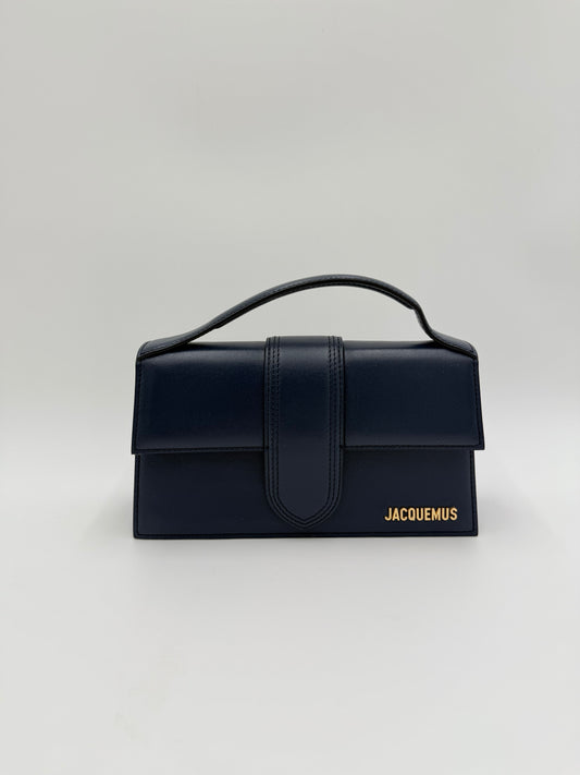 Jacquemus Borsa Le Grand Bambino Blu Navy