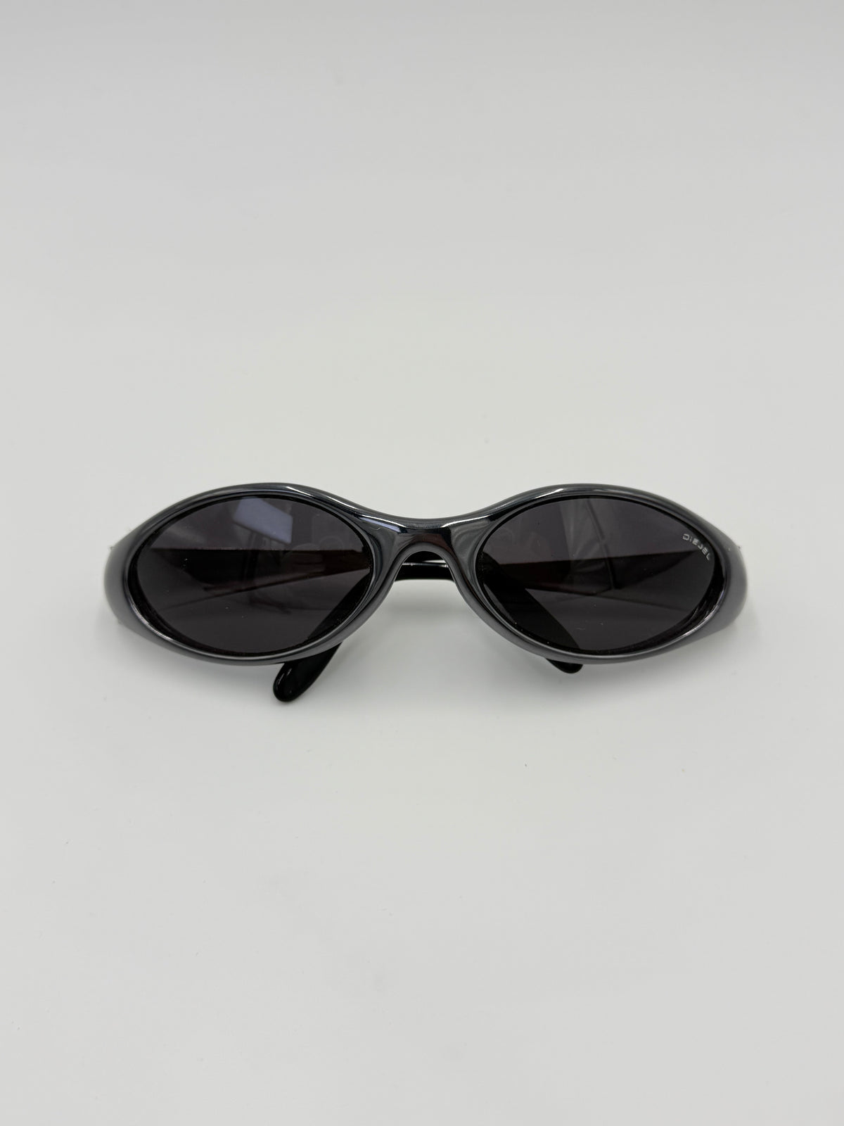Diesel Occhiali da Sole Vintage Hangover/N Estetica Y2K Cyber Antracite - Pally Vintage Closet