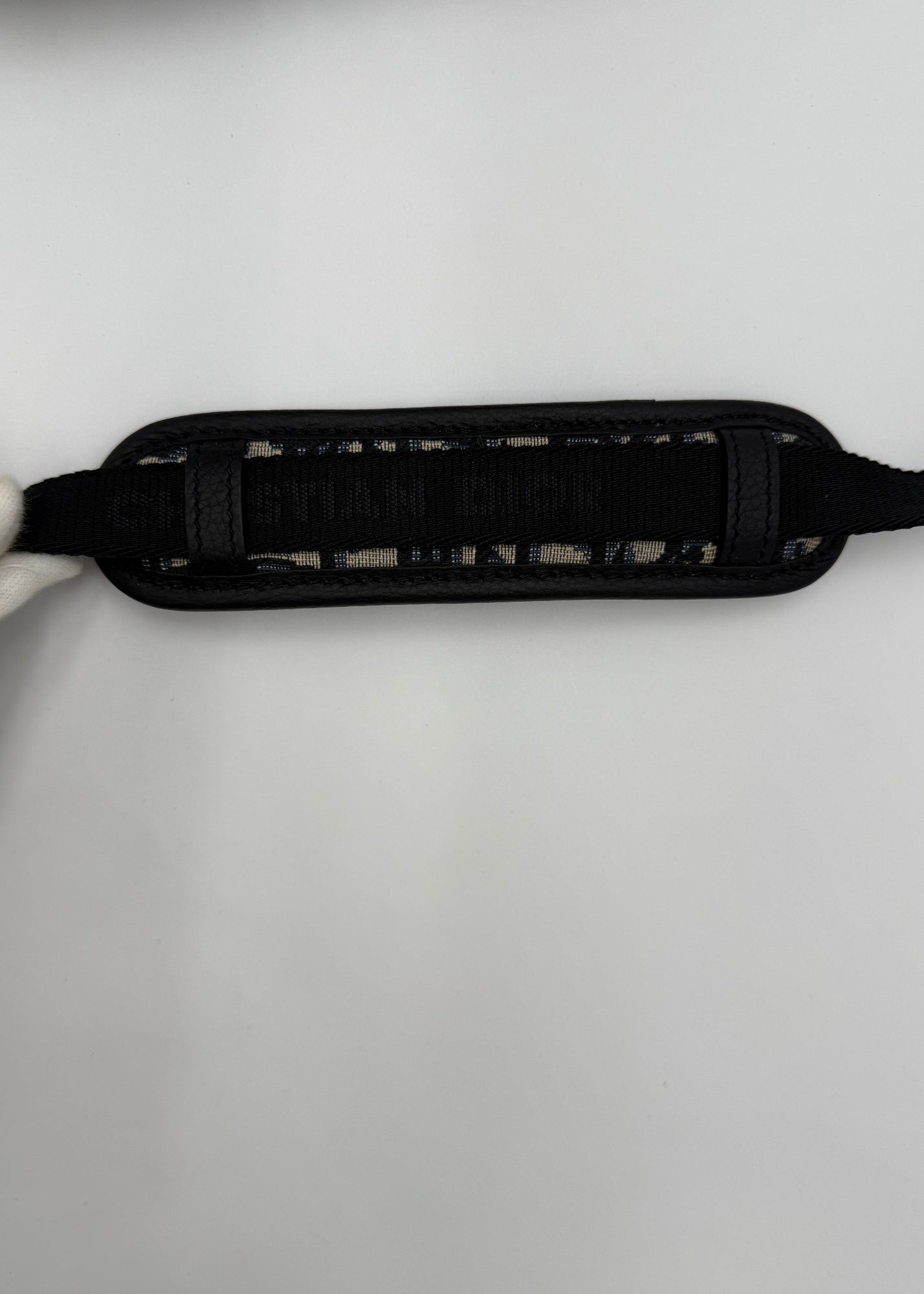 Dior Borsa Jacquard Oblique Beige e Nero