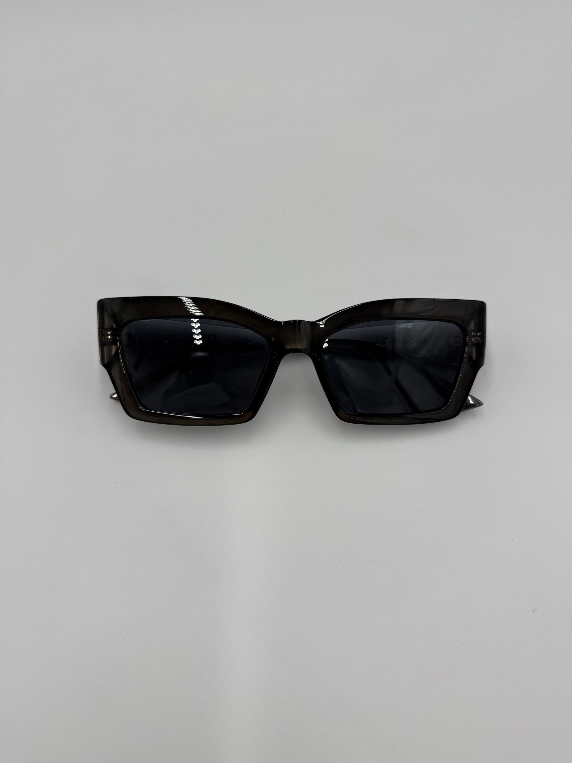 Dior Occhiali da Sole Catstyle Dior 2 Grigio Scuro - Pally Vintage Closet
