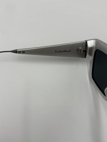 Dior Occhiali da Sole Catstyle Dior 2 Grigio Scuro - Pally Vintage Closet