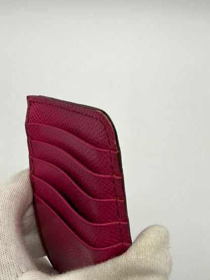 Dolce-e-Gabbana-Portacarte-Crystal-DG-Logo-con-Zip-Fucsia-70568252735812 - Pally Vintage Closet