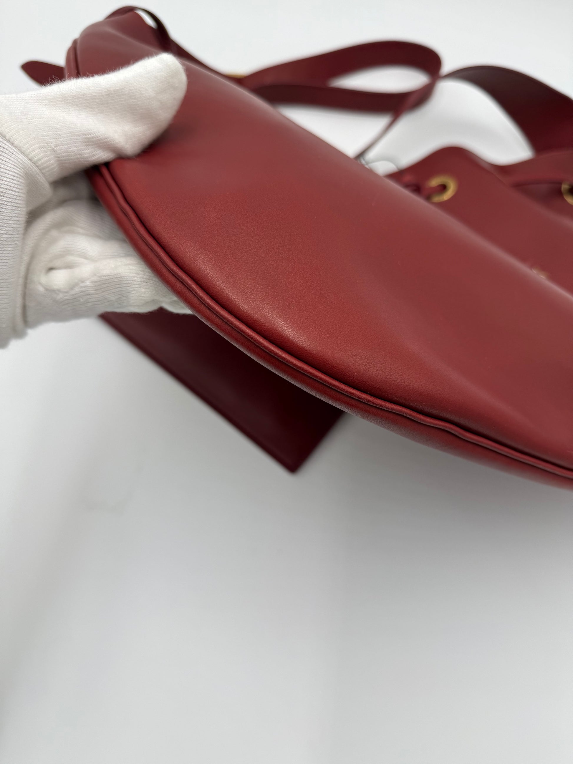 Saint Laurent Borsa Paris VII Secchiello Bordeaux - Pally Vintage Closet