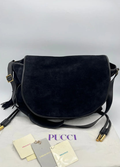 Emilio-Pucci-Borsa-da-Viaggio-in-Suede-Blu-Navy-64808847802692 - Pally Vintage Closet