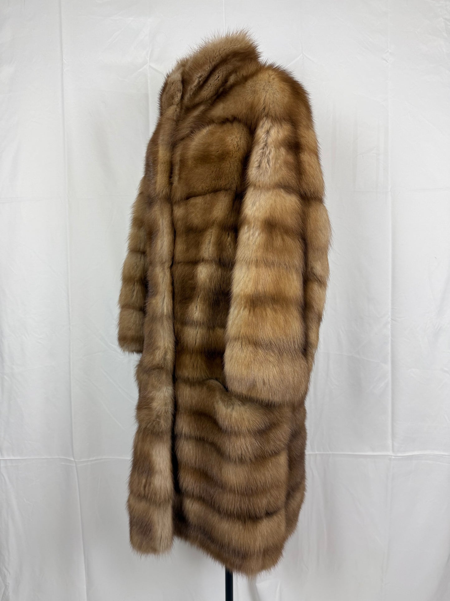 Pelliccia Vintage Zibellino Marrone Chiaro - Pally Vintage Closet