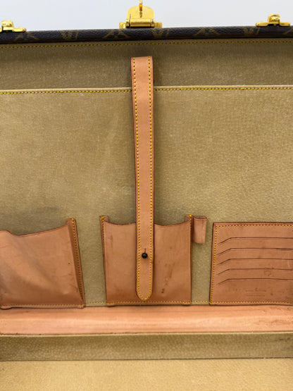 Louis Vuitton Vintage Monogram Président Classeur Briefcase