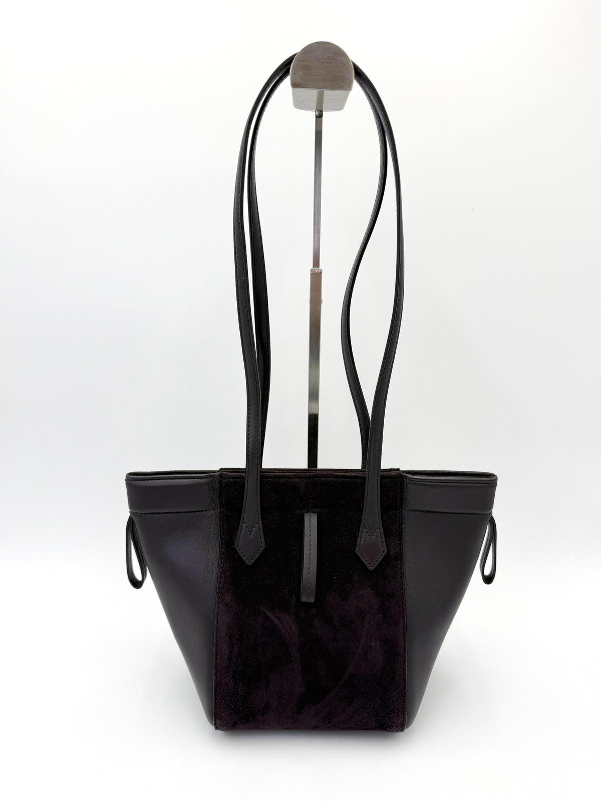 Fendi Borsa Origami Mini in Pelle Viola Melanzana - Pally Vintage Closet