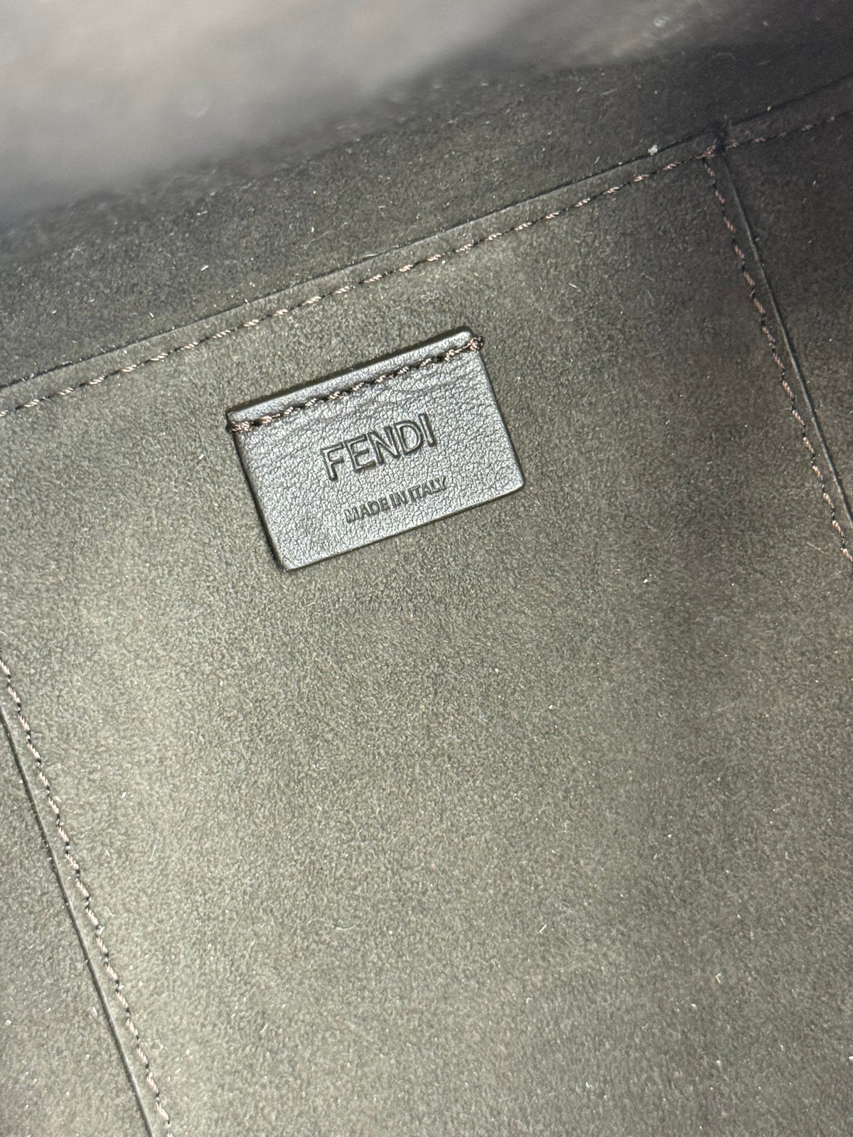 Fendi Borsa Origami Mini in Pelle Viola Melanzana - Pally Vintage Closet