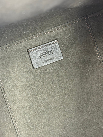 Fendi Borsa Origami Mini in Pelle Viola Melanzana - Pally Vintage Closet