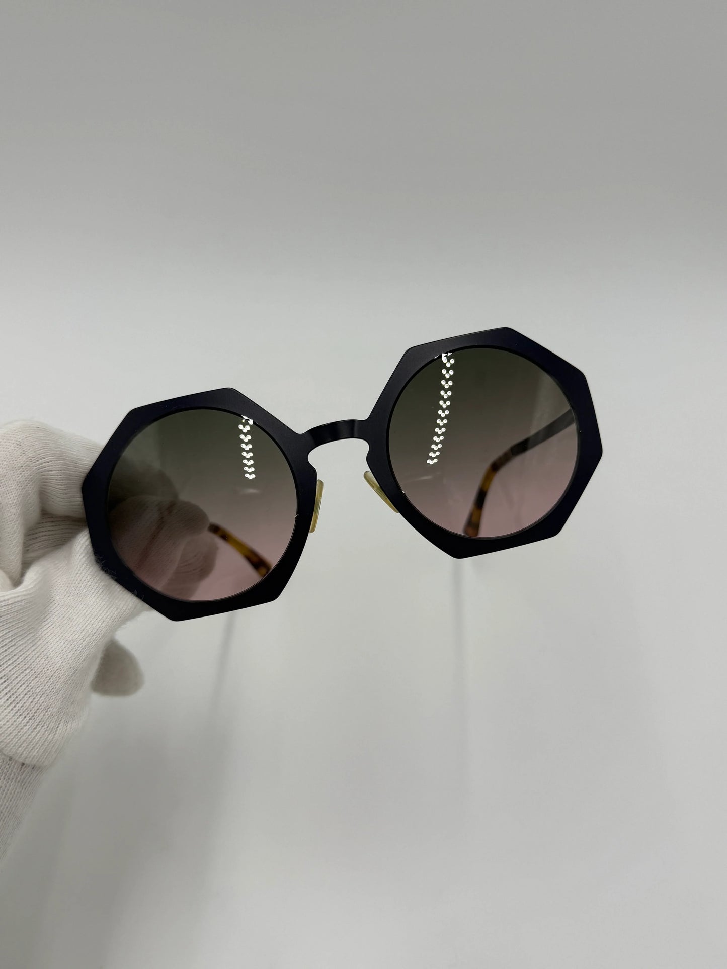 Fendi-Occhiali-da-Sole-Iridia-Design-Ottagonale-Viola-Scuro-70314550329668 - Pally Vintage Closet