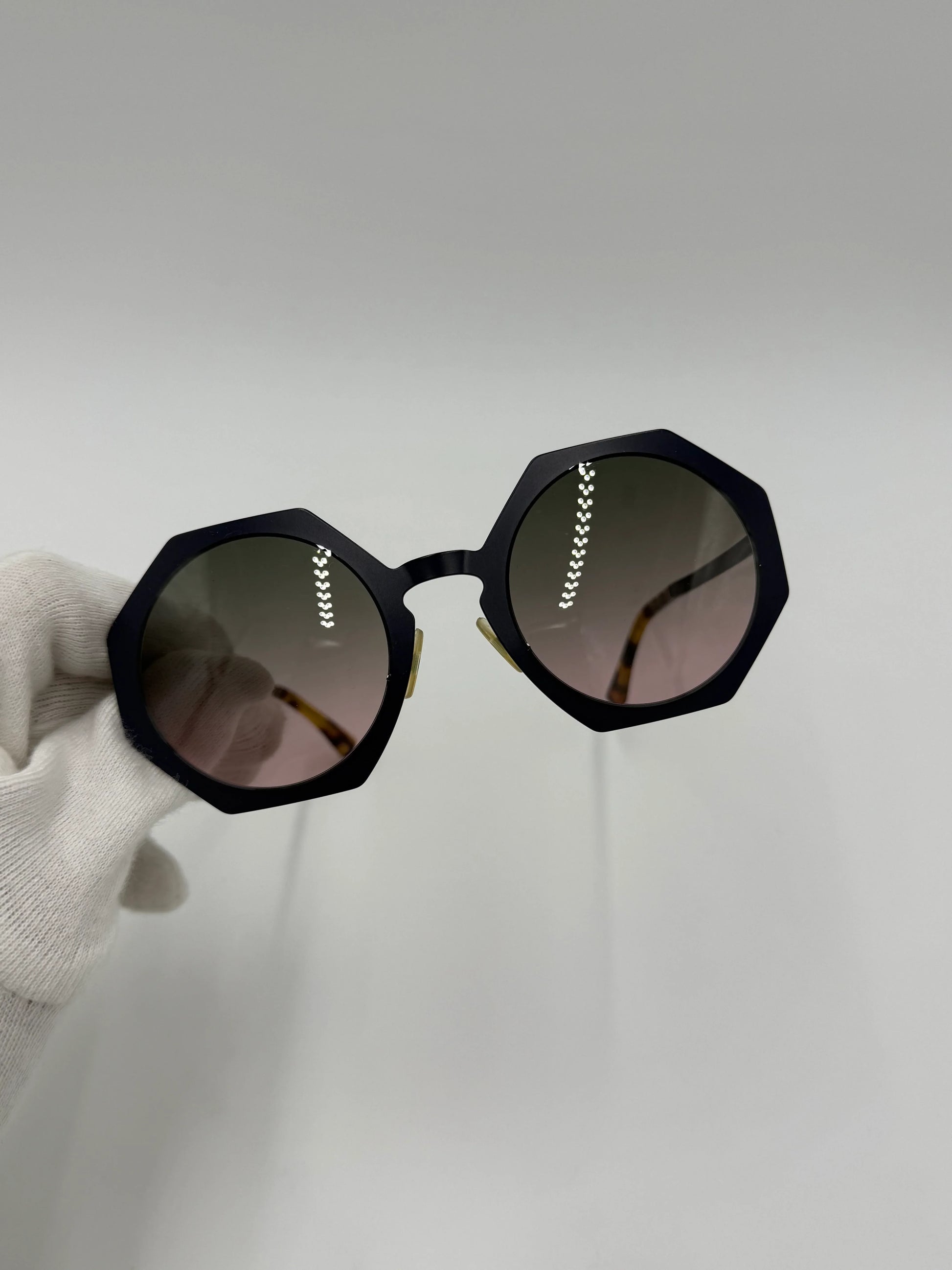 Fendi-Occhiali-da-Sole-Iridia-Design-Ottagonale-Viola-Scuro-70314550329668 - Pally Vintage Closet