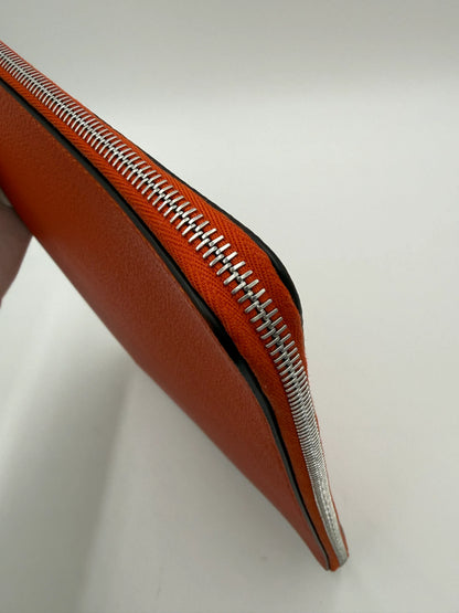 Fendi-Porta-Documenti-e-Porta-Computer-Pelle-Romano-Arancio-70314543710532 - Pally Vintage Closet