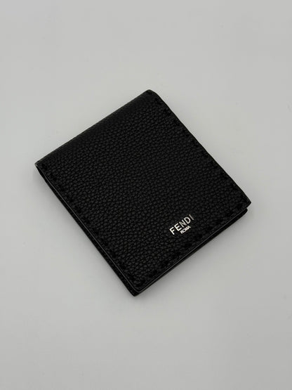 Fendi Portafoglio Selleria Cuoio Romano Nero - Pally Vintage Closet