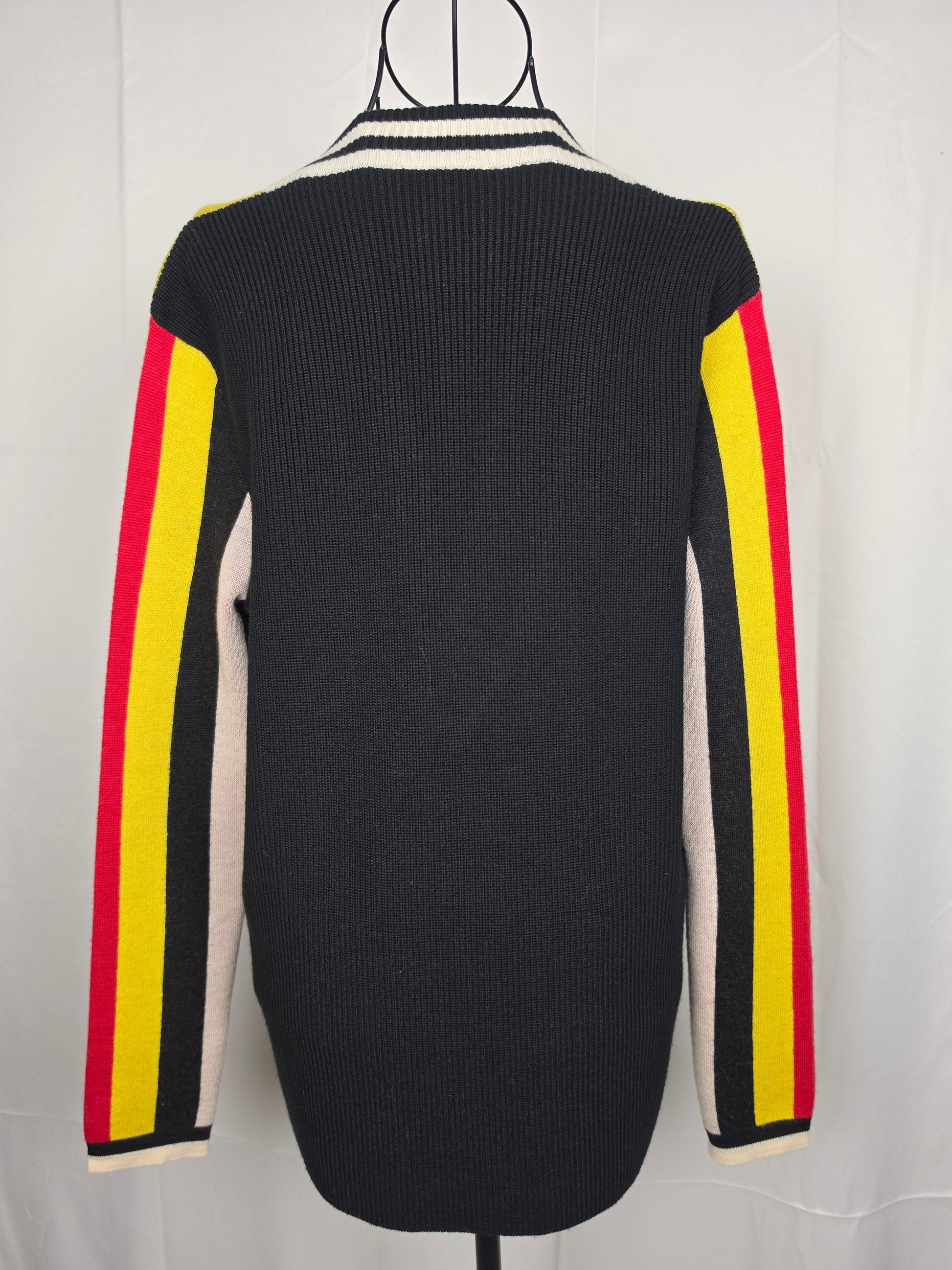 Fiorucci Maglione V-Neck Lana Multicolore - Pally Vintage Closet