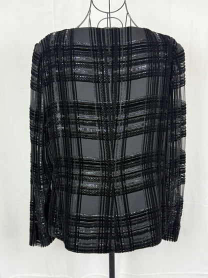 Gai Mattiolo Giacca Vintage Royale Alta Sartoria Italiana Nera - Pally Vintage Closet