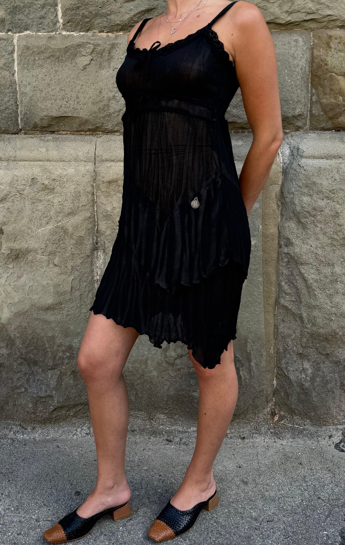 John Galliano mini dress