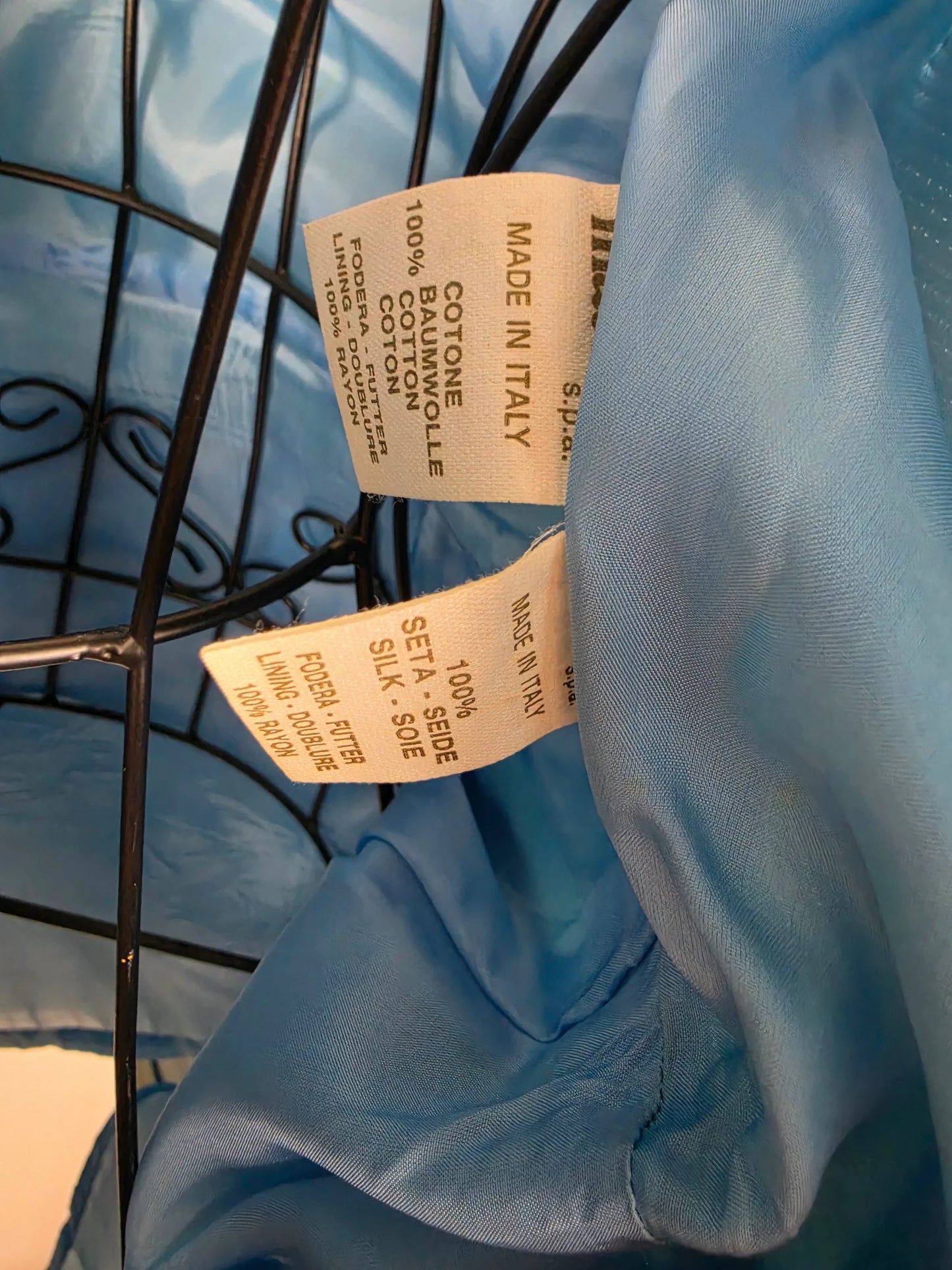 Gianfranco-Ferr-Abito-Vintage-Strutturato-Azzurro-Polvere-70263509057860 - Pally Vintage Closet