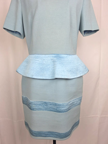 Gianfranco-Ferr-Abito-Vintage-Strutturato-Azzurro-Polvere-70263509221700 - Pally Vintage Closet