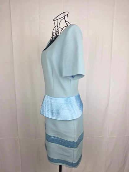 Gianfranco-Ferr-Abito-Vintage-Strutturato-Azzurro-Polvere-70263509254468 - Pally Vintage Closet