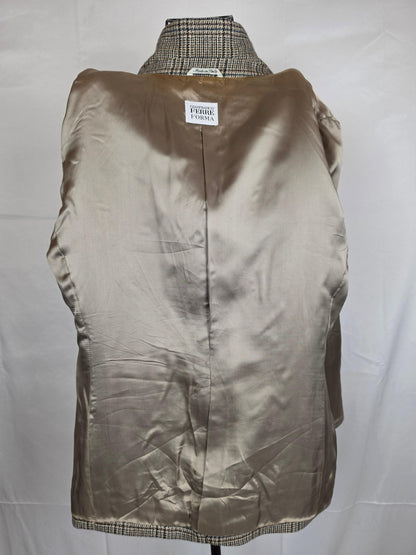 Gianfranco-Ferr-Forma-Completo-Vintage-Lana-Vergine-a-Quadri-70263543103812 - Pally Vintage Closet