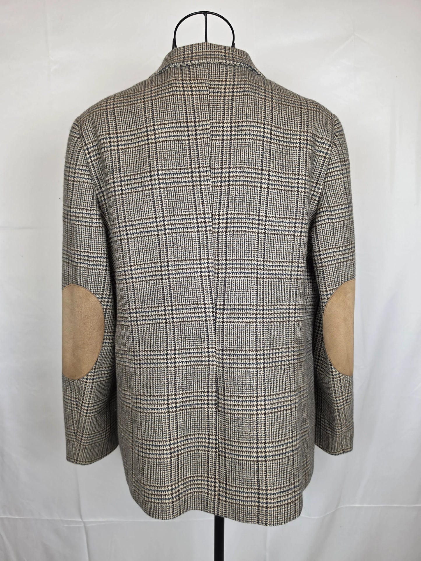 Gianfranco-Ferr-Forma-Completo-Vintage-Lana-Vergine-a-Quadri-70263543365956 - Pally Vintage Closet