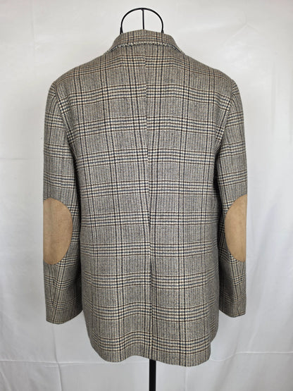 Gianfranco-Ferr-Forma-Completo-Vintage-Lana-Vergine-a-Quadri-70263543365956 - Pally Vintage Closet
