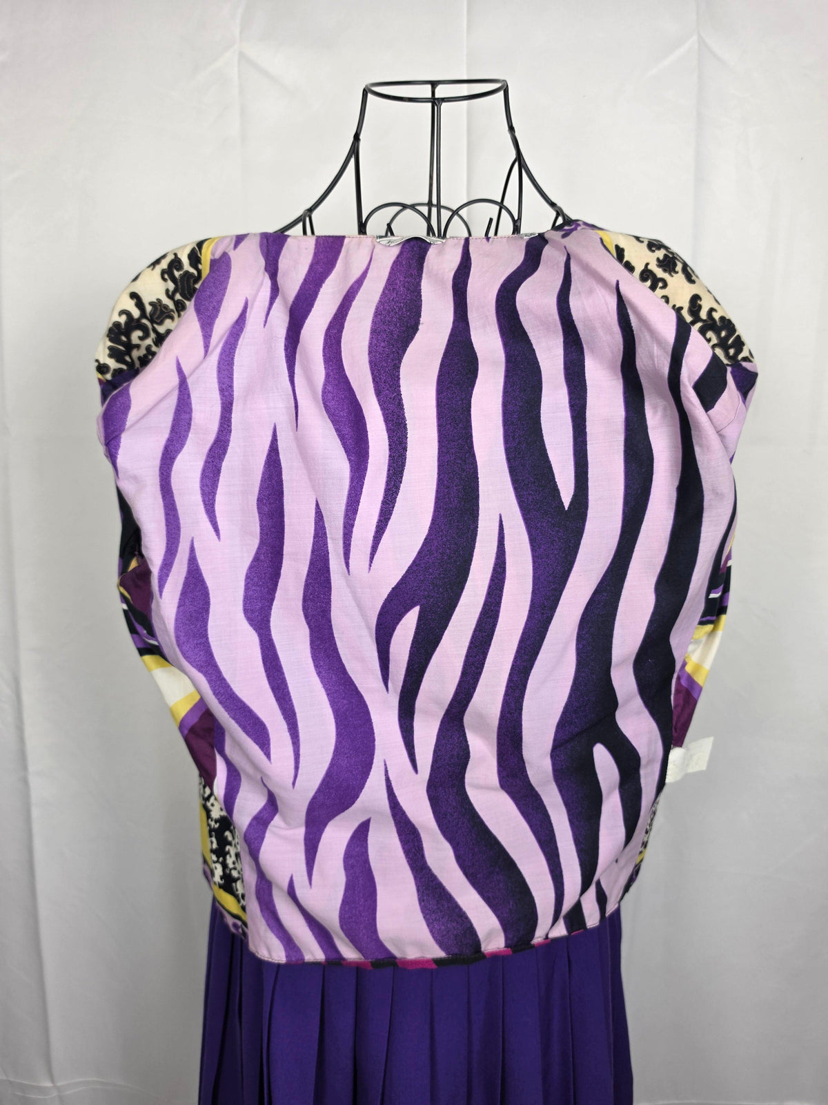 Gianni Versace Completo Vintage Giacca e Gonna Plissettata Viola - Pally Vintage Closet