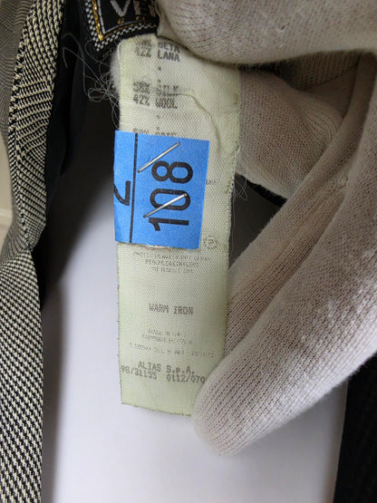 Gianni Versace Couture Miniabito Vintage 1998 in Misto Seta e Lana Grigio - Pally Vintage Closet
