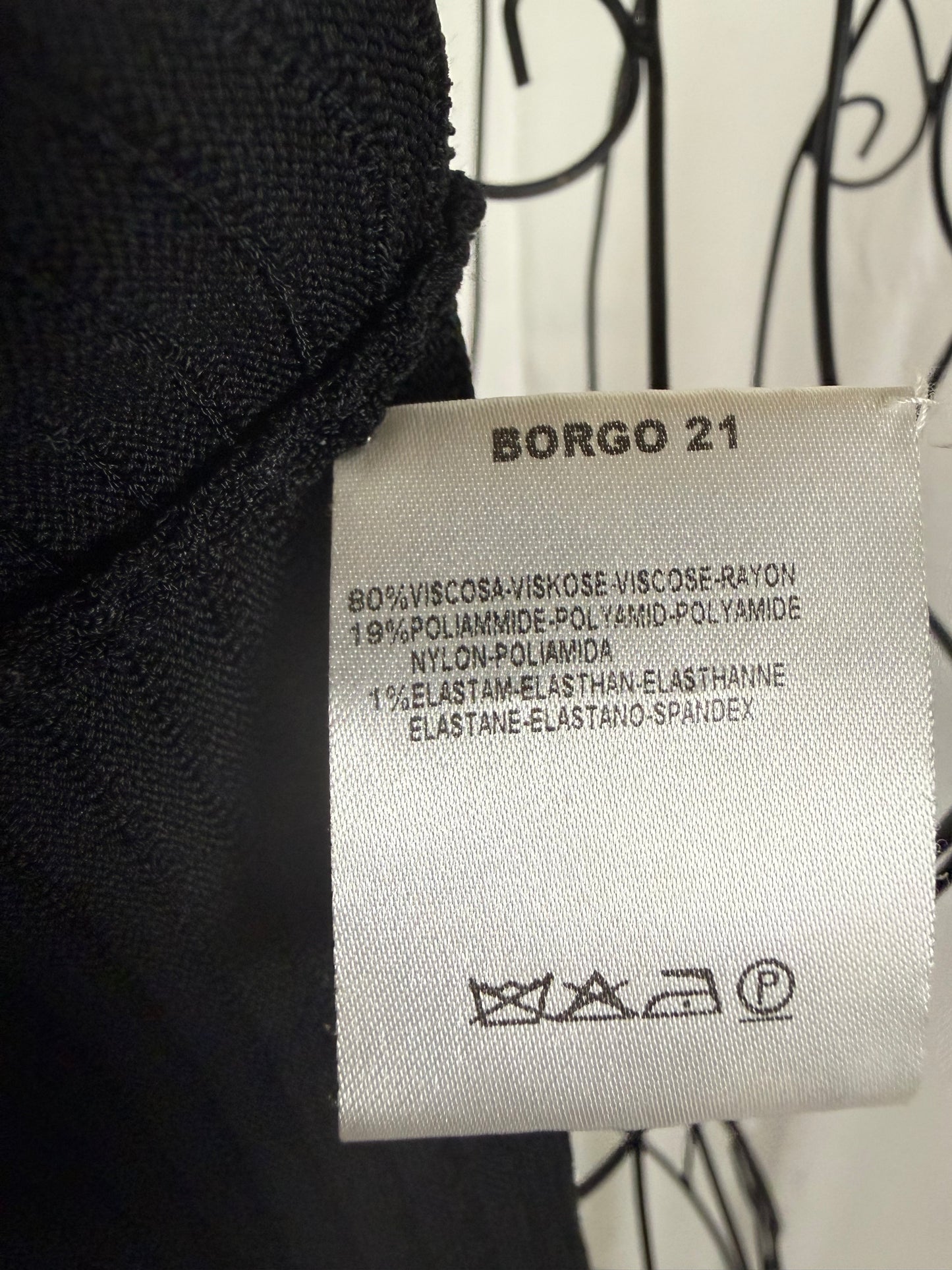 Giorgio Armani Maglione in Lana Vergine Texturizzato Nero - Pally Vintage Closet