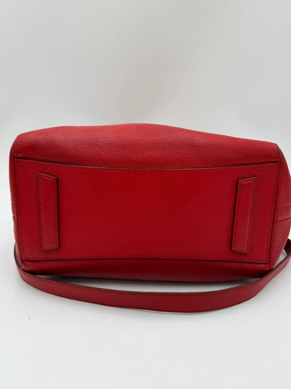 Givenchy-Borsa-Antigona-Grande-in-Pelle-Rossa-69938225250628 - Pally Vintage Closet