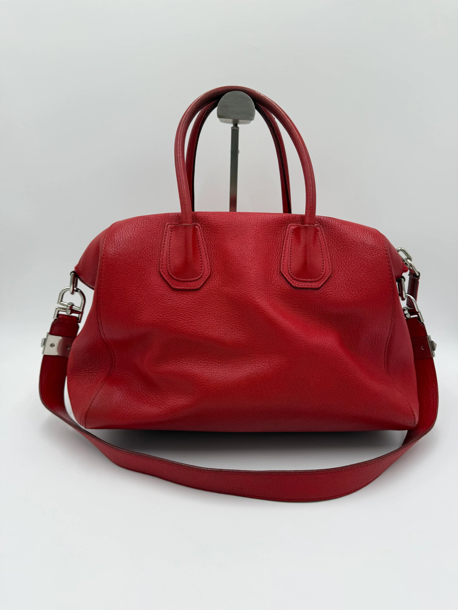 Givenchy-Borsa-Antigona-Grande-in-Pelle-Rossa-69938225414468 - Pally Vintage Closet