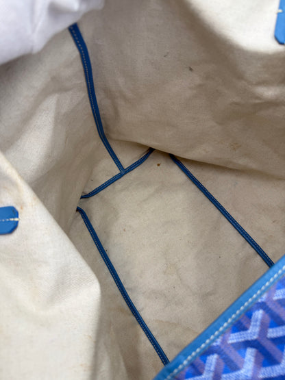 Goyard Borsa Saint Louis GM Blu Goyardine