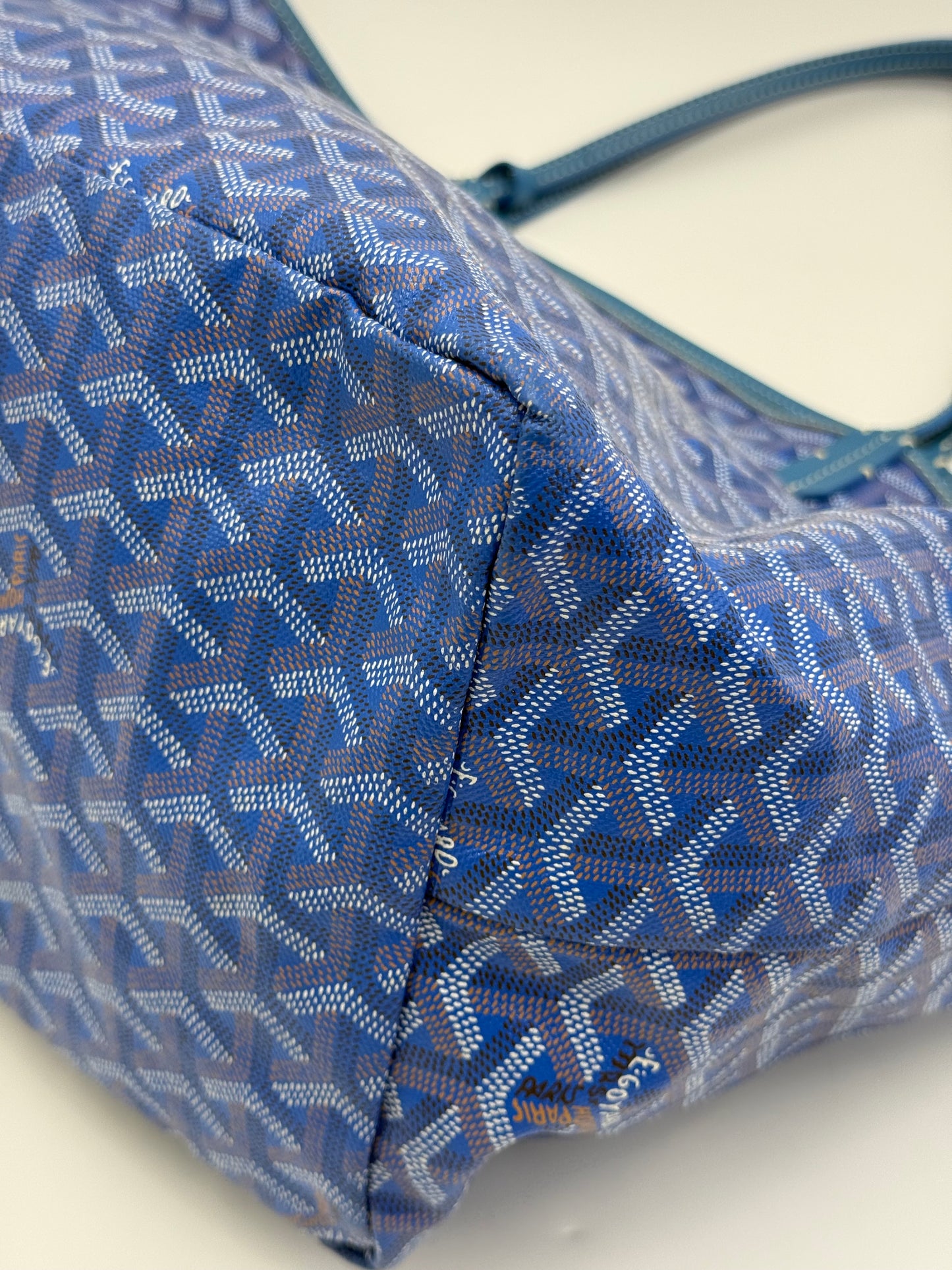Goyard Borsa Saint Louis GM Blu Goyardine