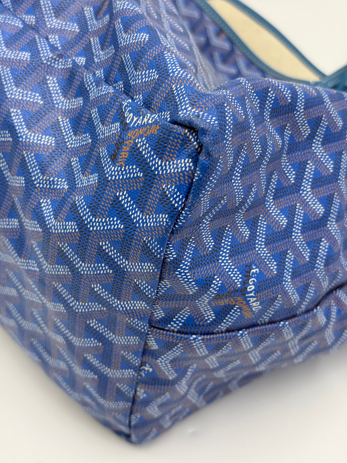 Goyard Borsa Saint Louis GM Blu Goyardine