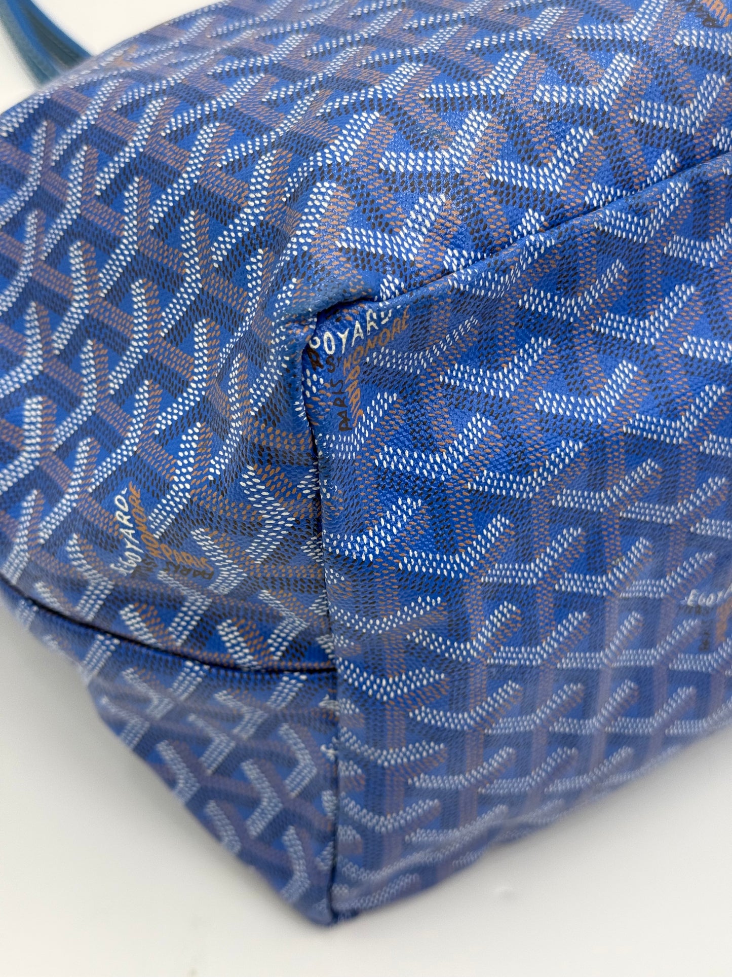 Goyard Borsa Saint Louis GM Blu Goyardine