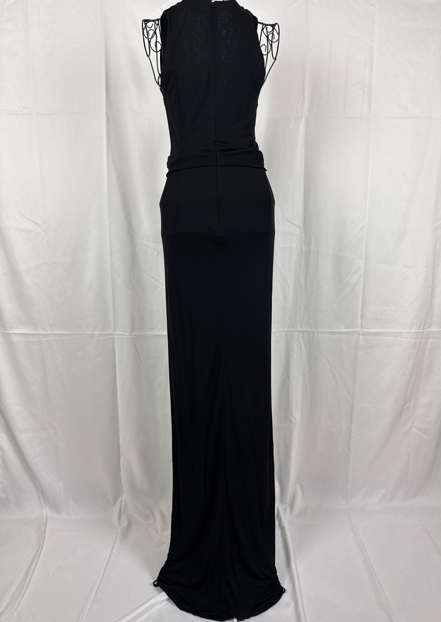 Gucci Abito da Sera by Tom Ford con Spilla gioiello Nero - Pally Vintage Closet