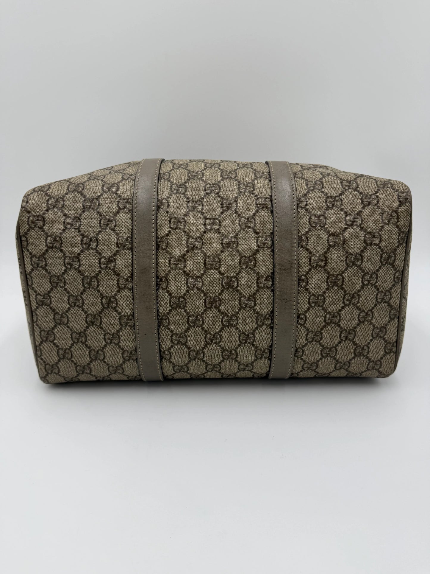 Gucci-Bauletto-Joy-in-Tela-GG-Supreme-e-Pelle-Taupe-69515623170372 - Pally Vintage Closet